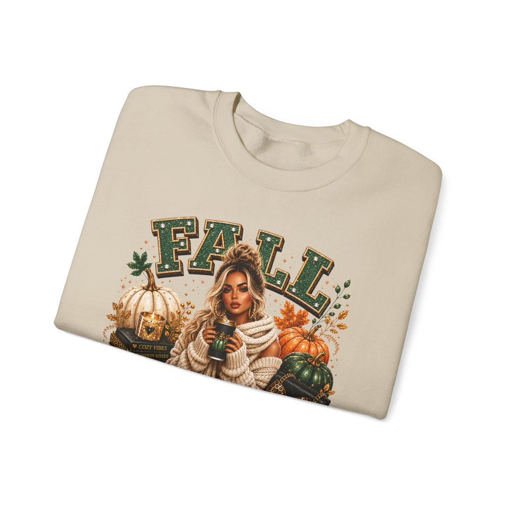 Fall Season Sweatshirt – Cozy Pumpkin Spice Crewneck