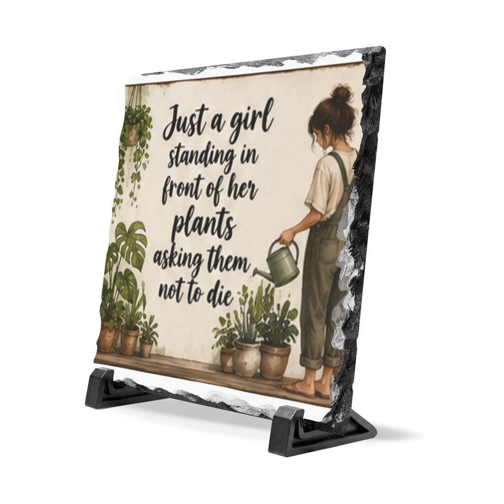 Plant Lover Decorative Slate  Plaque