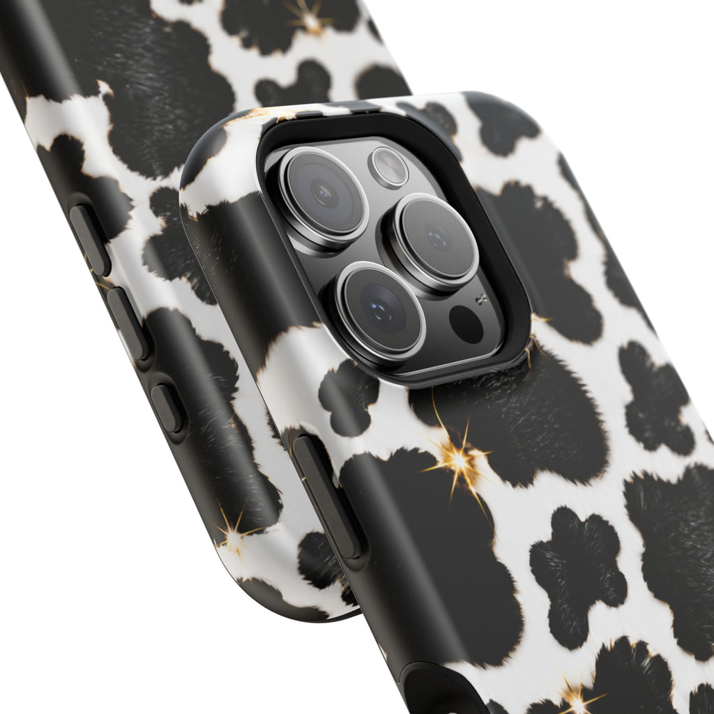 Cow Print Magnetic Impact-Resistant Phone Case