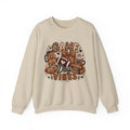 Crewneck Sweatshirt — Same Day Vibes Leopard Print Gift