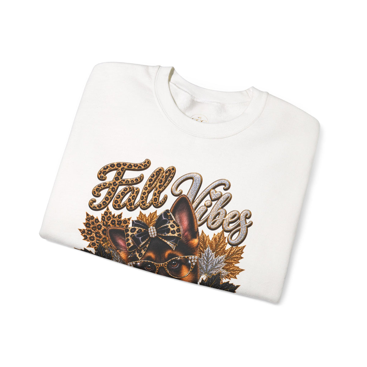 Fall Vibes German Shepherd Sweatshirt | Dog Mom Fall Crewneck