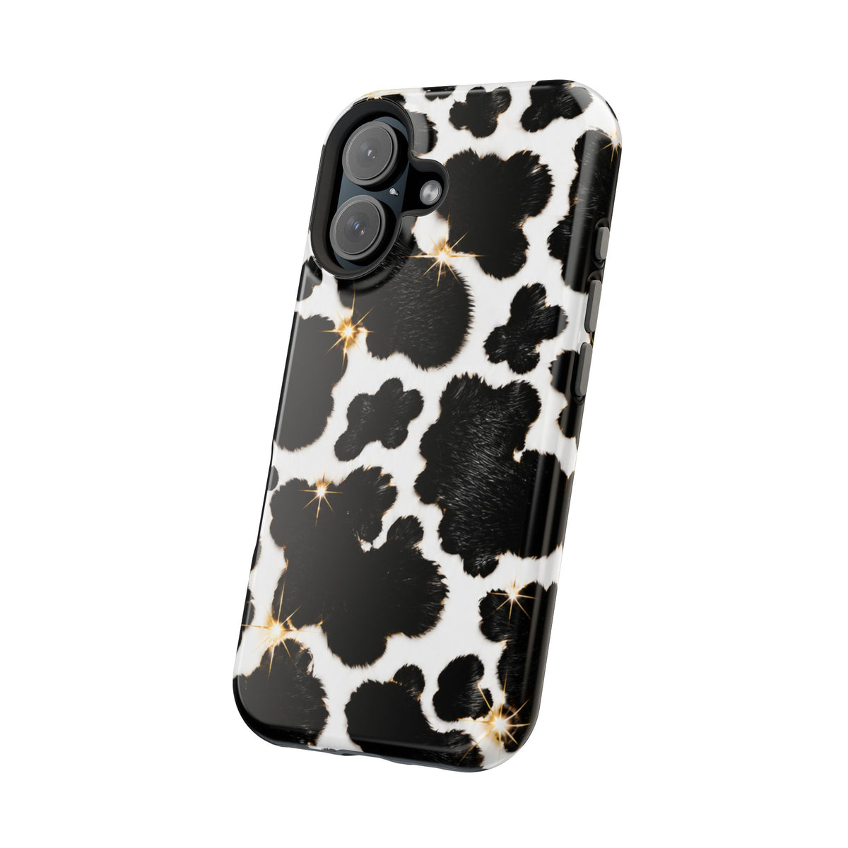 Cow Print Magnetic Impact-Resistant Phone Case