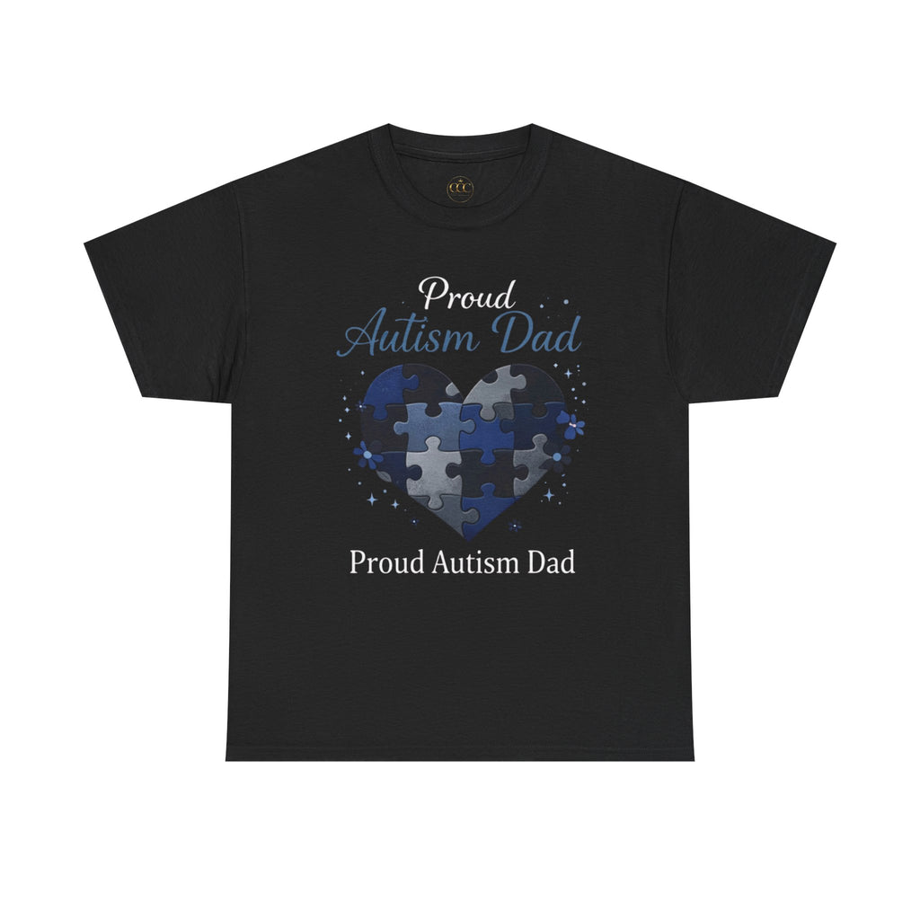 Proud Autism Dad Graphic Tee