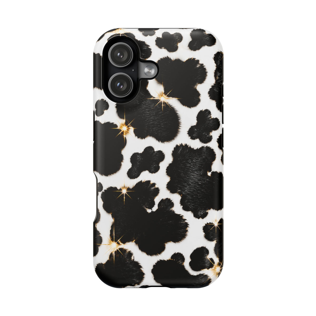 Cow Print Magnetic Impact-Resistant Phone Case
