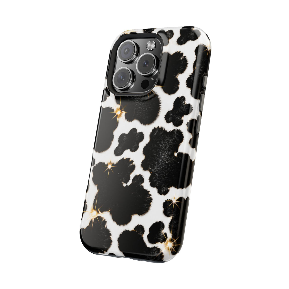 Cow Print Magnetic Impact-Resistant Phone Case