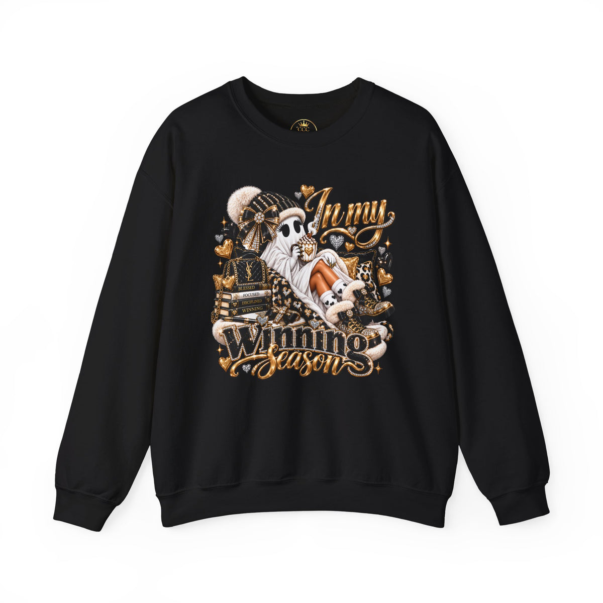 In My Winning Season Sweatshirt | Motivational Ghost Crewneck
