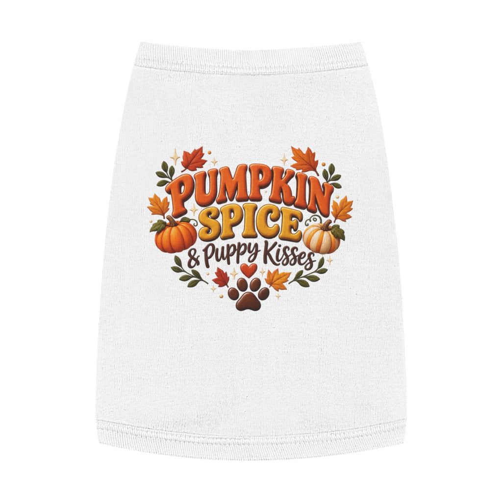 Pumpkin Spice & Puppy Kisses Dog Pet Tank