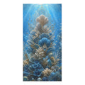 Oceanic Shell Garden Beach Towel