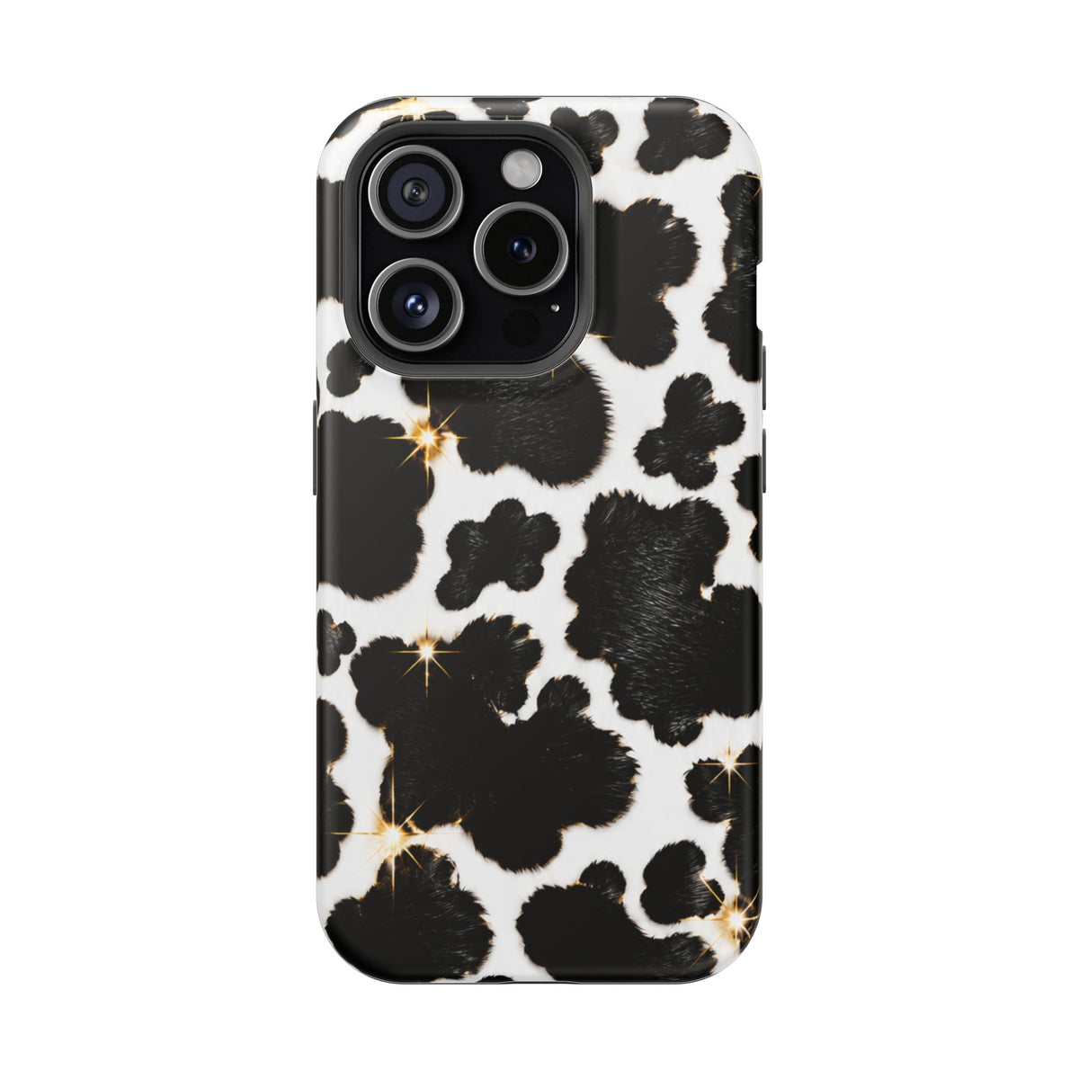 Cow Print Magnetic Impact-Resistant Phone Case