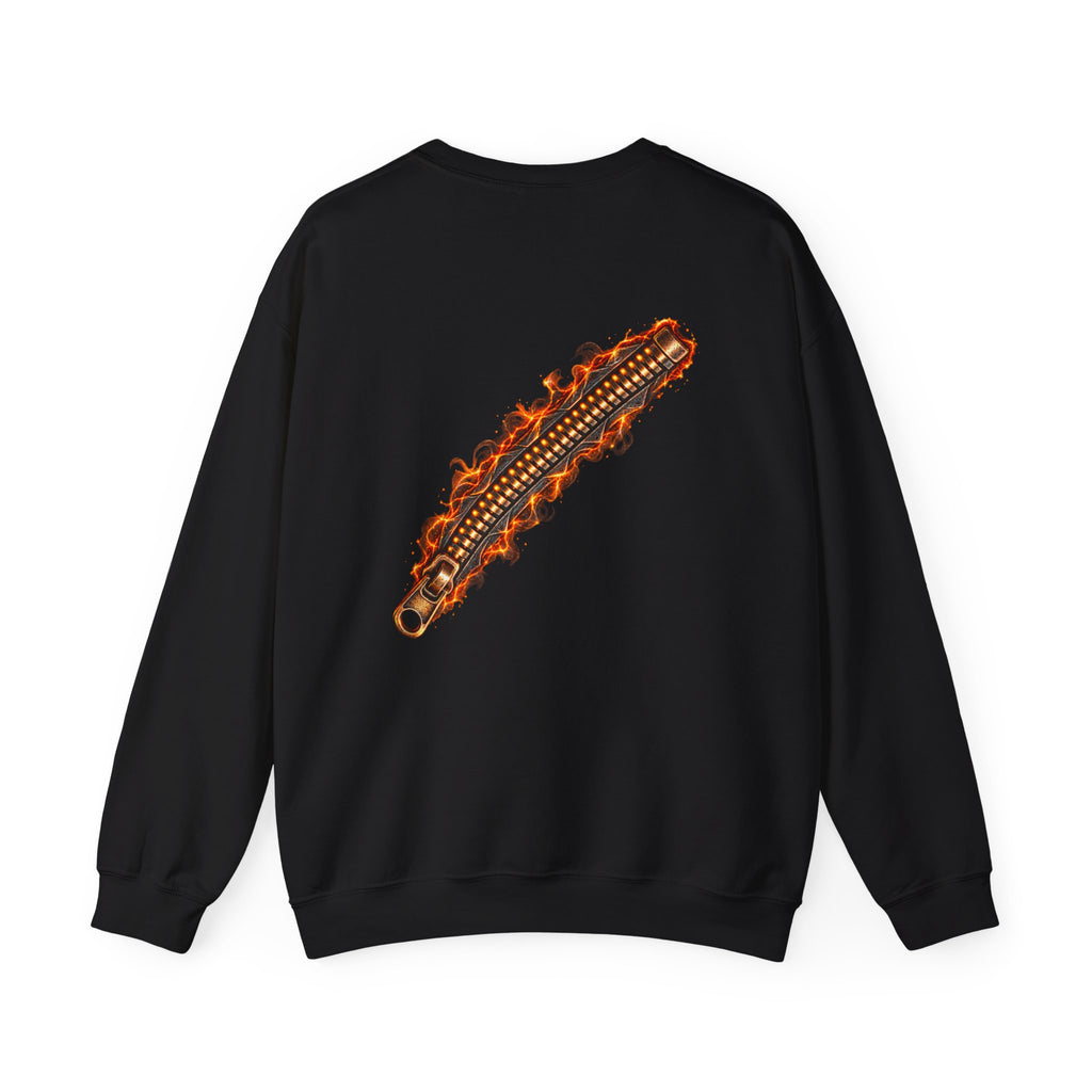 Mummy Zipper Halloween Graphic Sweatshirt