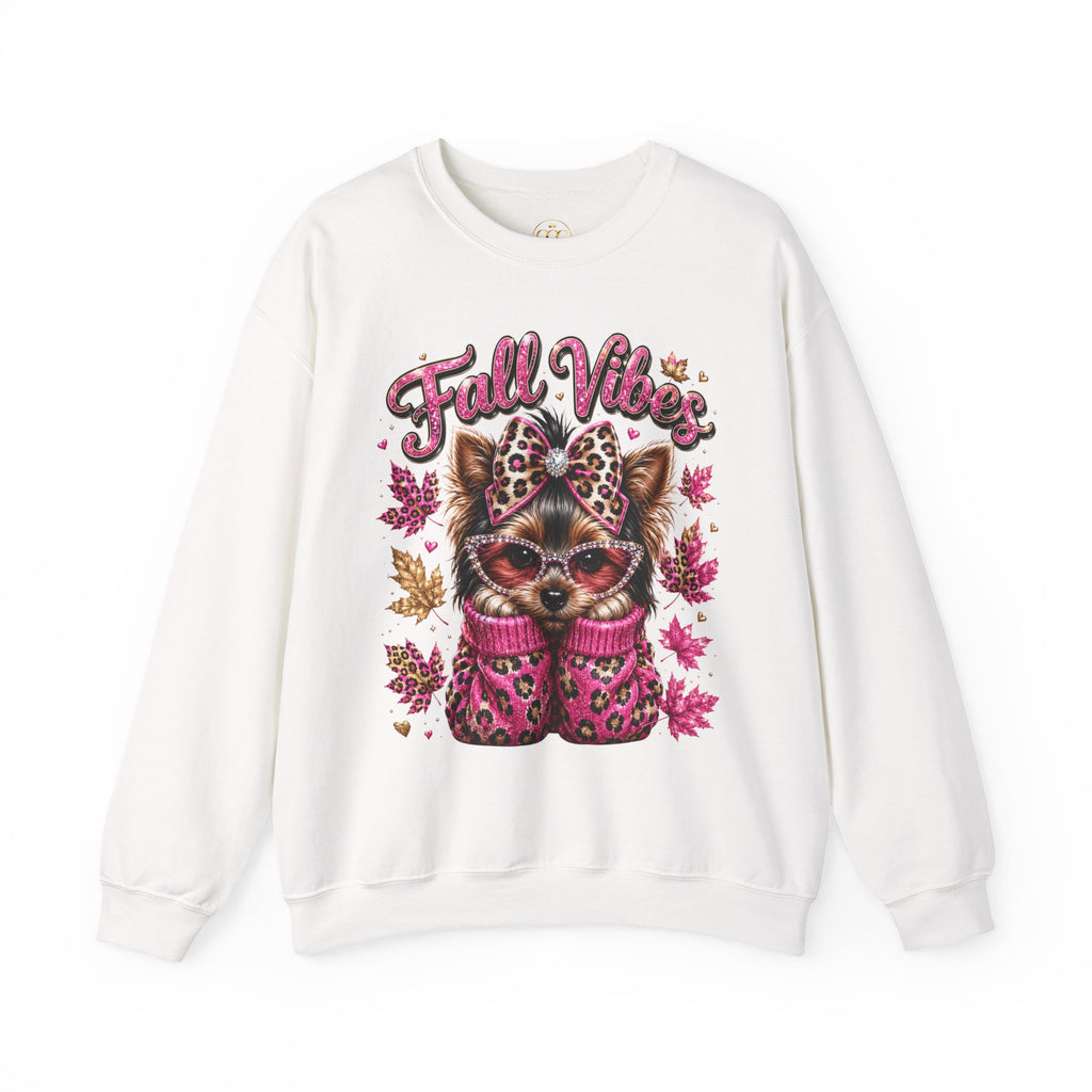 Fall Vibes Chihuahua Sweatshirt | Cute Dog Mom Fall Crewneck