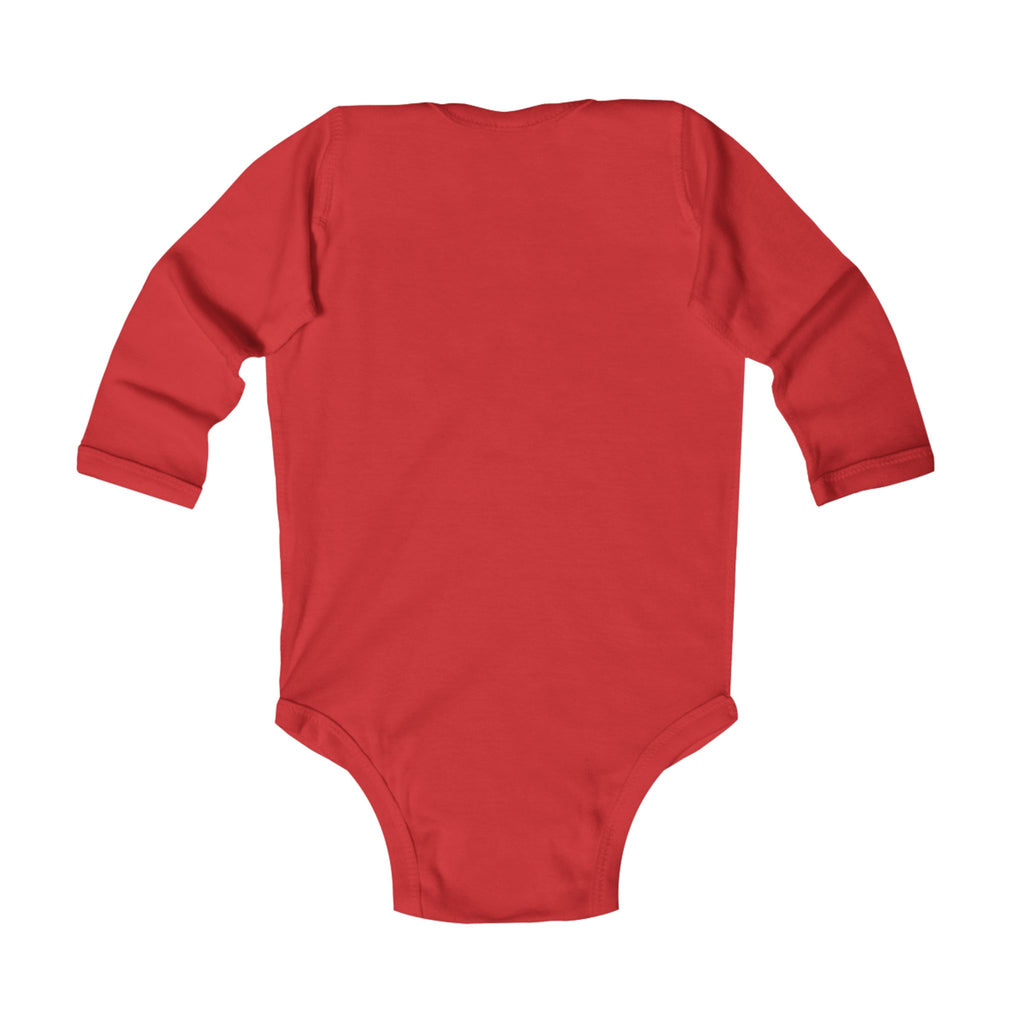 My First Halloween Baby Long Sleeve Onesie | Pumpkin Bear Graphic