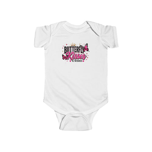 Butterfly Kisses & Wishes Baby Onesie
