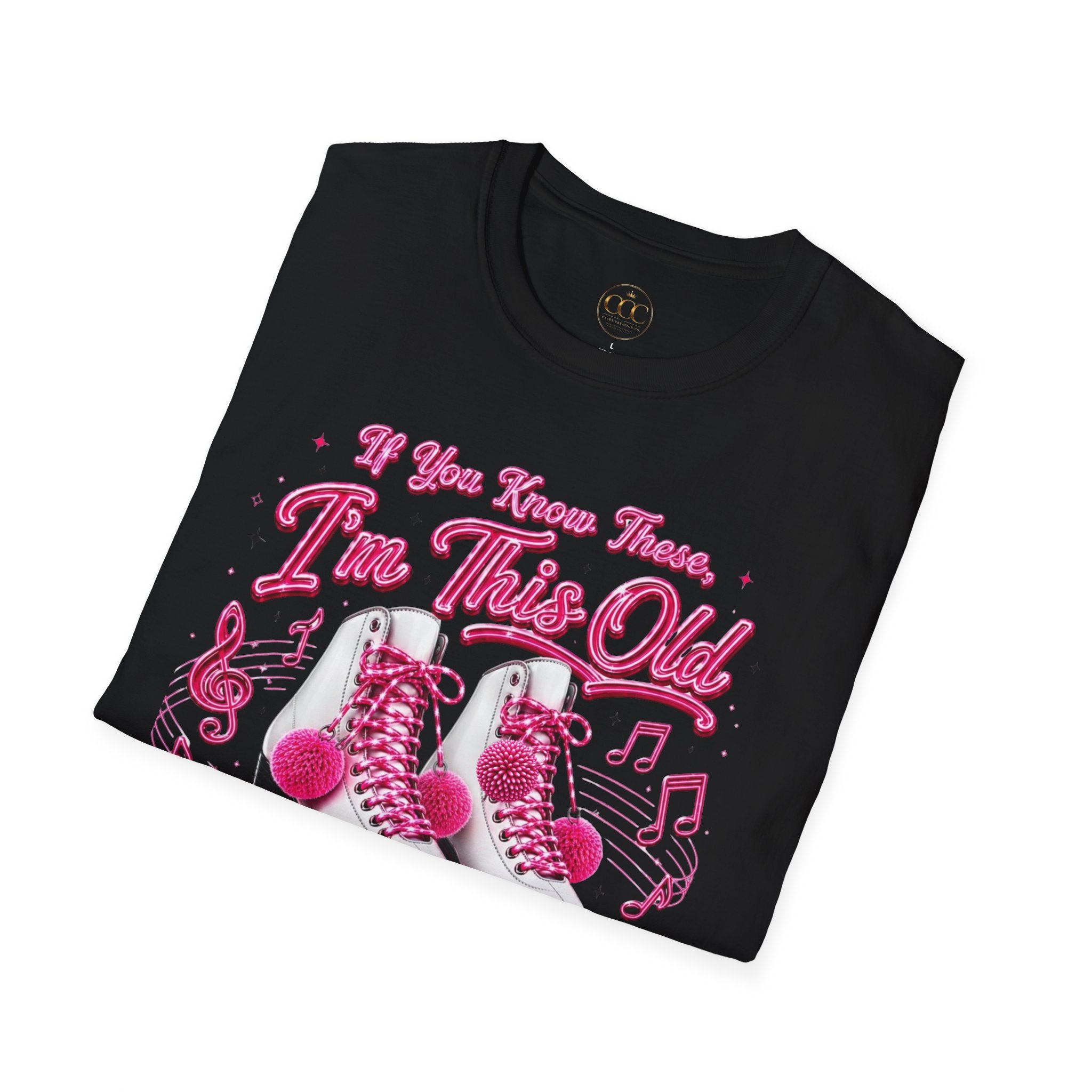 🛼 If You Know These, I'm This Old Retro Roller Skate T-Shirt