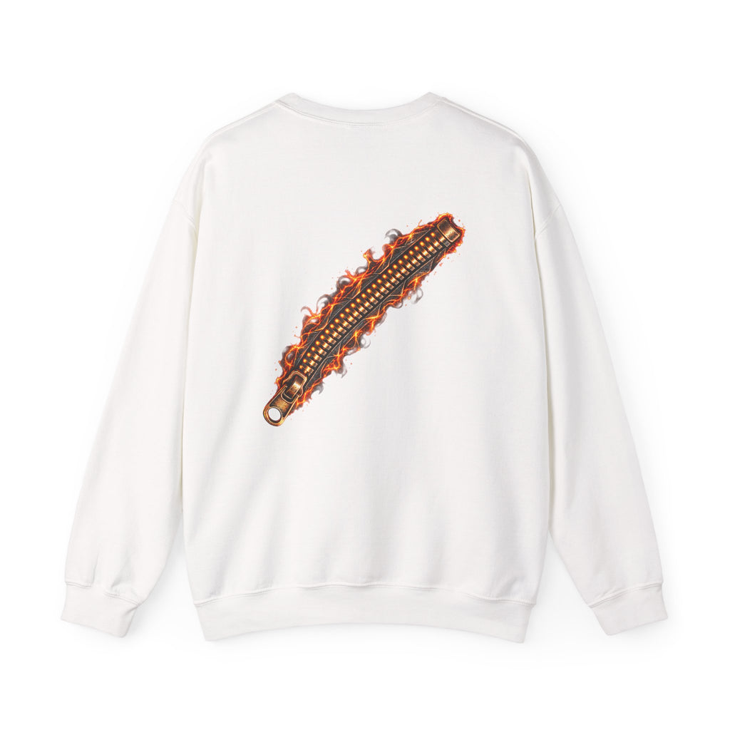 Mummy Zipper Halloween Graphic Sweatshirt