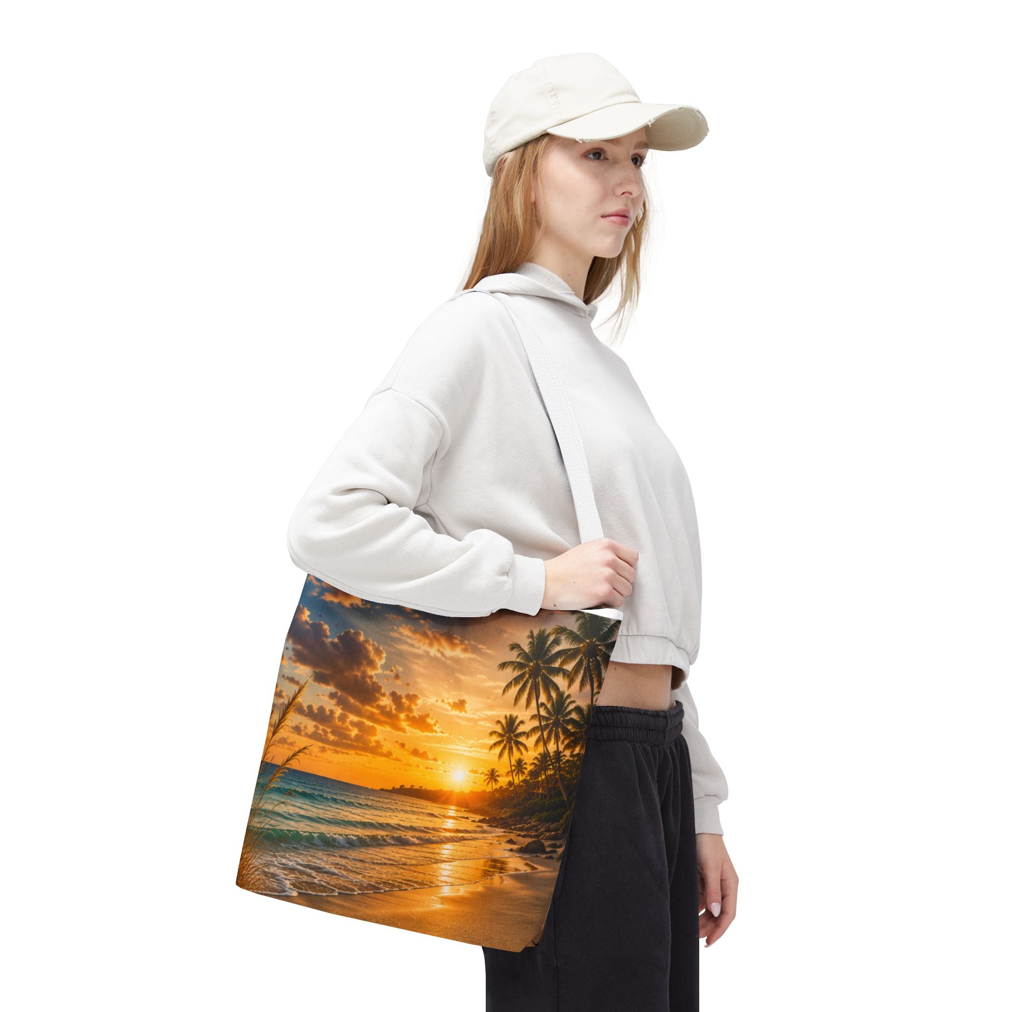 Rest • Relax • Recharge | AOP Tote Bag | Coastal Serenity Collection