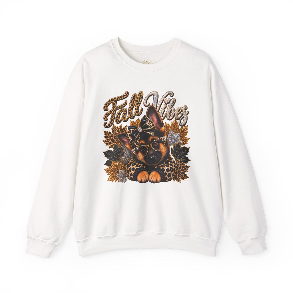 Fall Vibes German Shepherd Sweatshirt | Dog Mom Fall Crewneck
