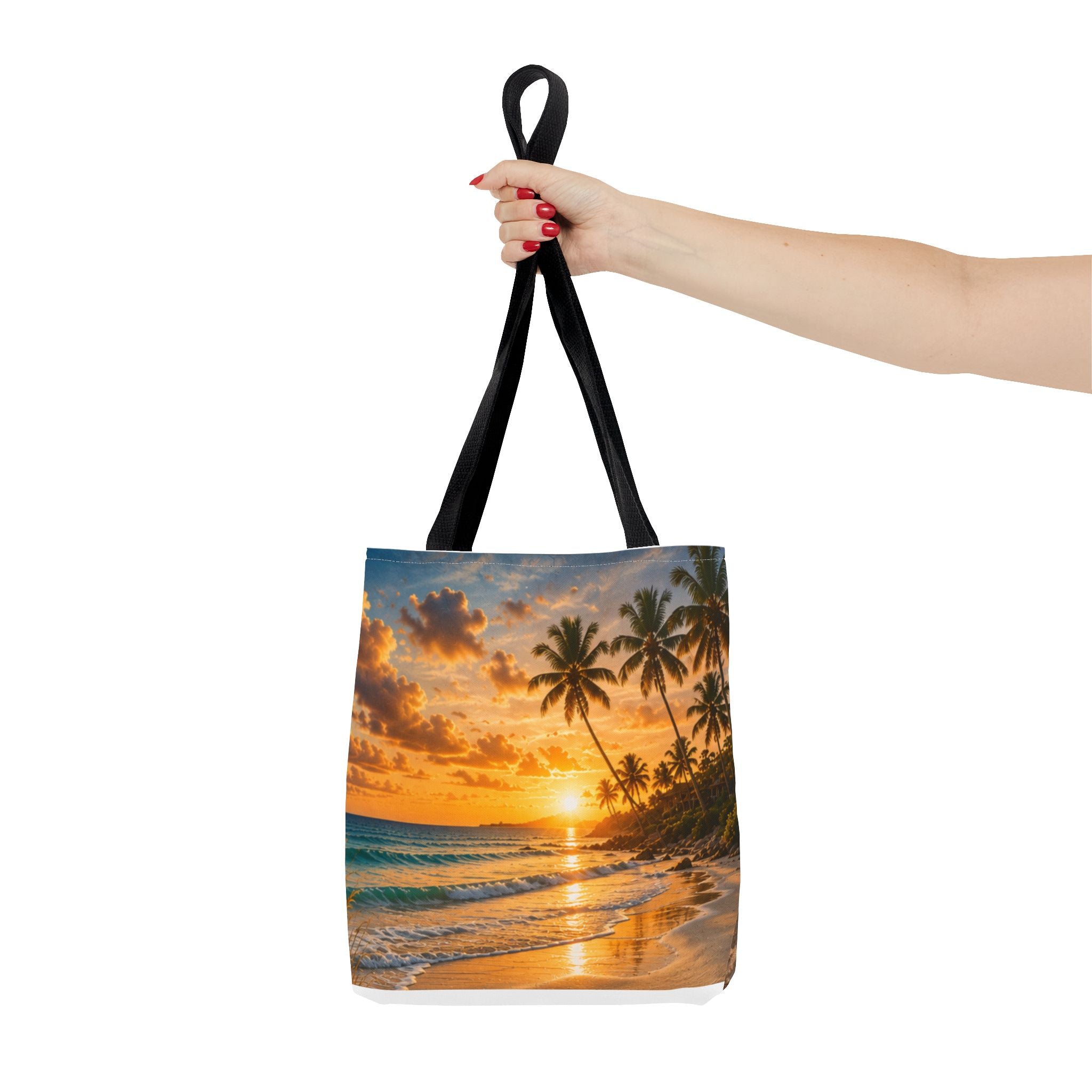 The Beach Is My Home Away From Home | AOP Tote Bag | Coastal Serenity Collection