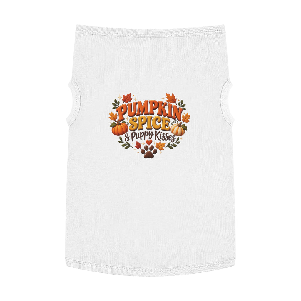 Pumpkin Spice & Puppy Kisses Dog Pet Tank