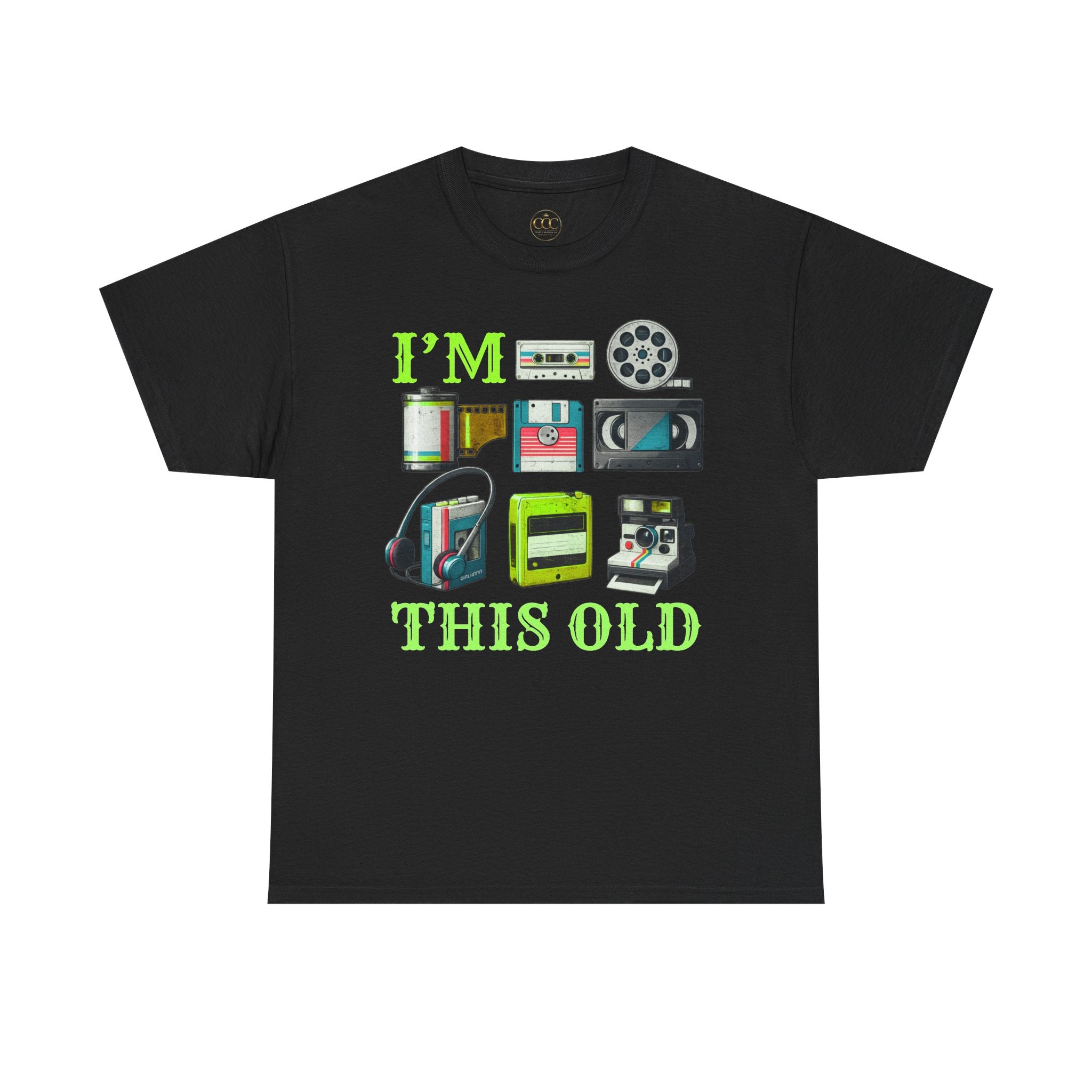 I'm This Old Sweatshirt | Men's Retro 80s & 90s Nostalgia Crewneck