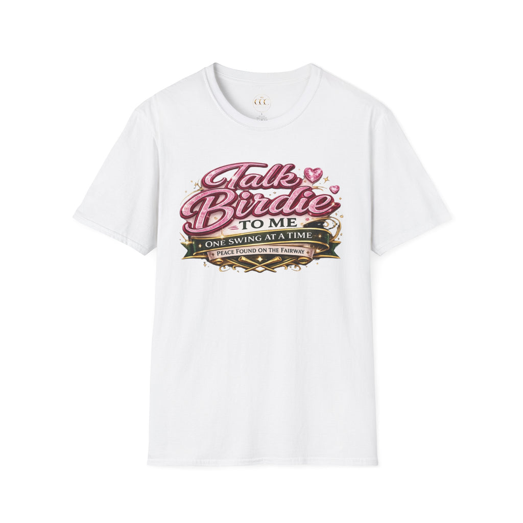 ⛳ Talk Birdie To Me Funny Golf Shirt for Women
