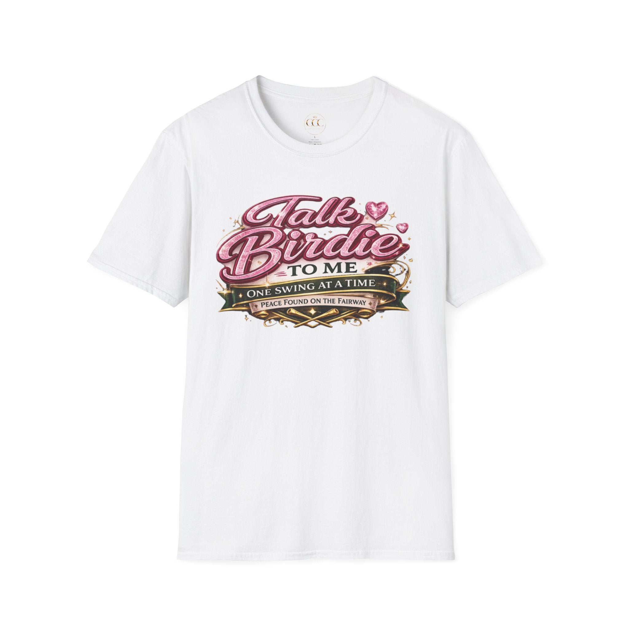 ⛳ Talk Birdie To Me Funny Golf Shirt for Women