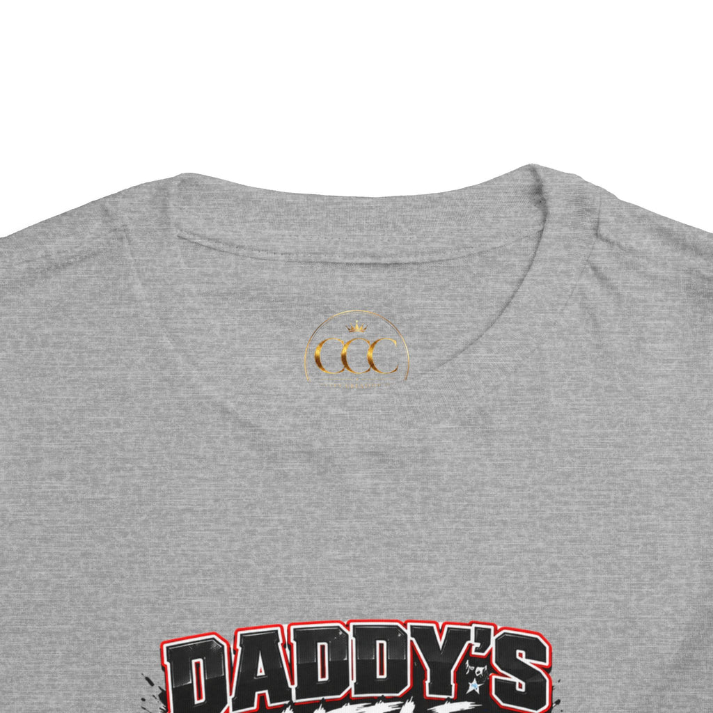 Daddy's Little Buddy Toddler Tee - Monster Truck Adventure Graphic Shirt