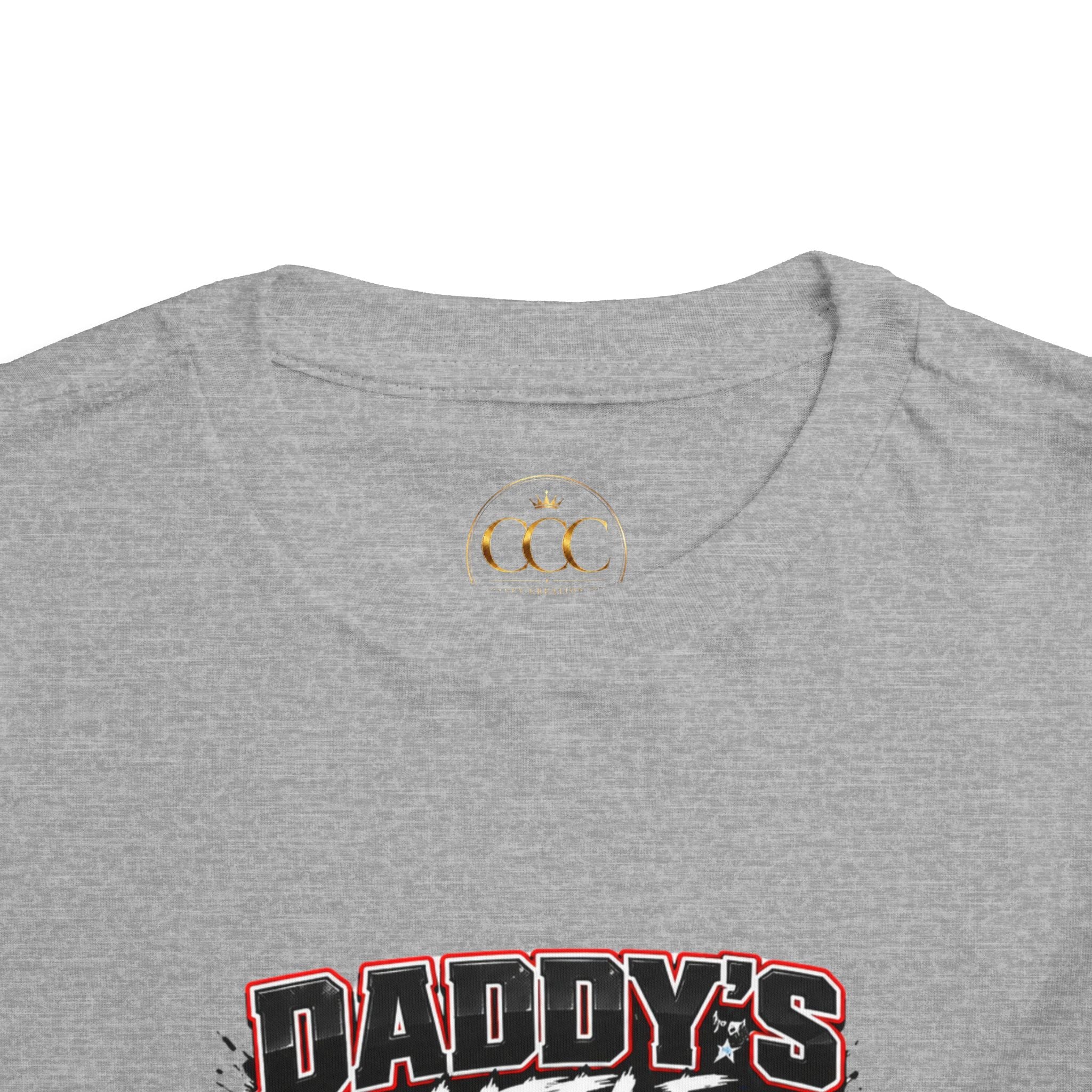 Daddy's Little Buddy Toddler Tee - Monster Truck Adventure Graphic Shirt