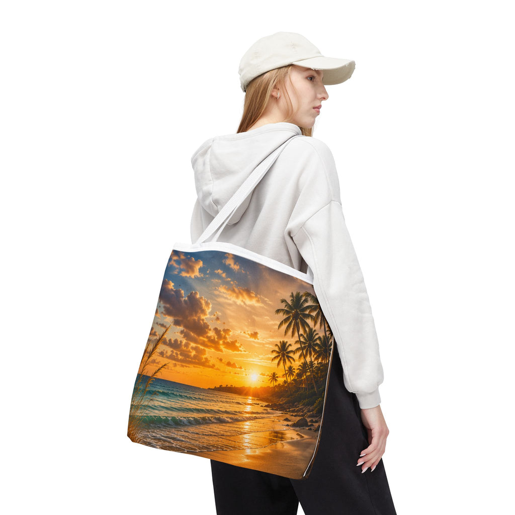 Rest • Relax • Recharge | AOP Tote Bag | Coastal Serenity Collection