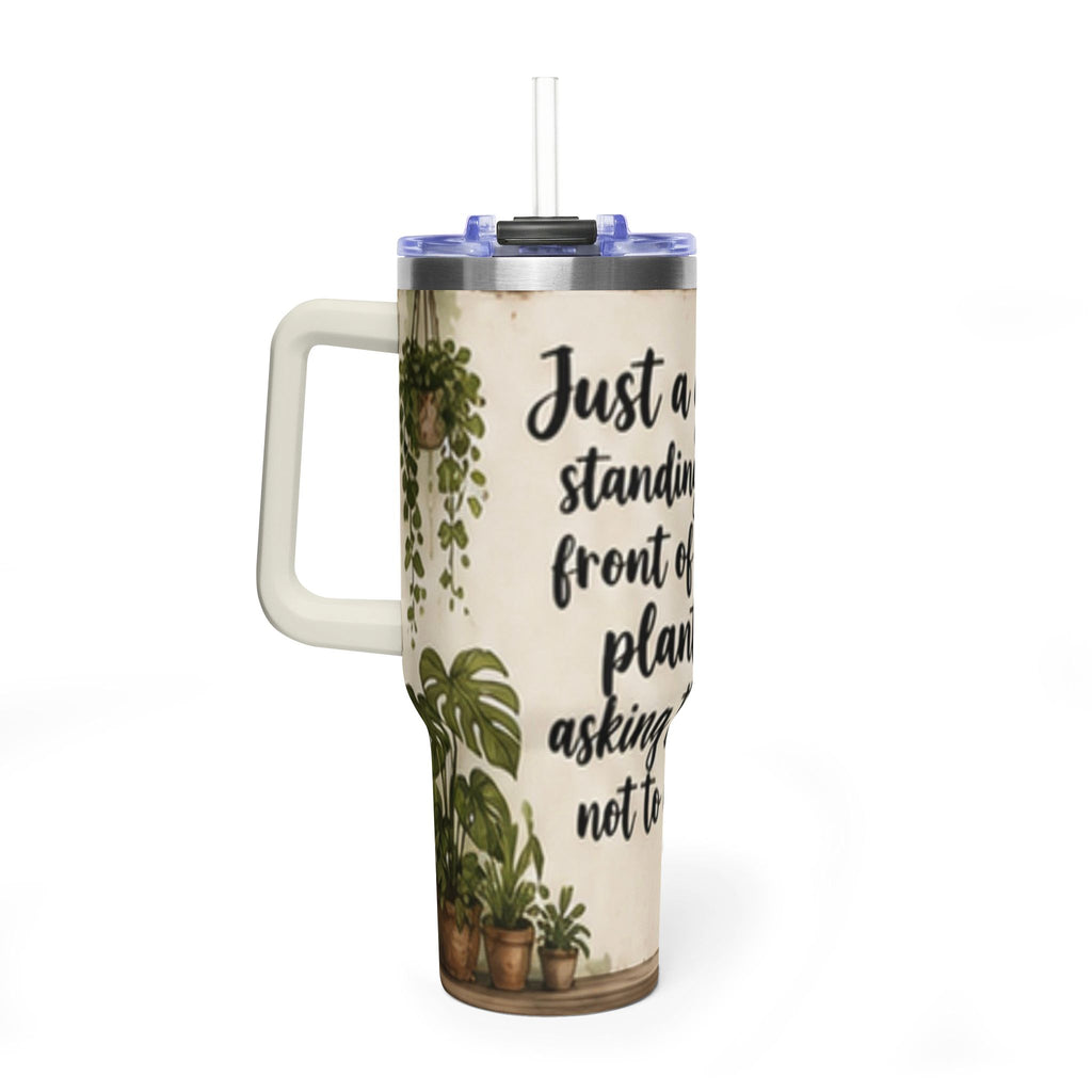Plant Lover  40 oz  -Stainless Steel Tumbler,