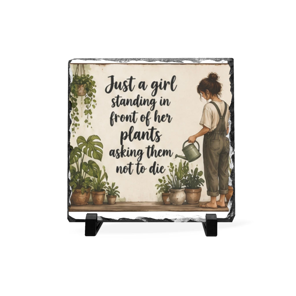 Plant Lover Decorative Slate  Plaque