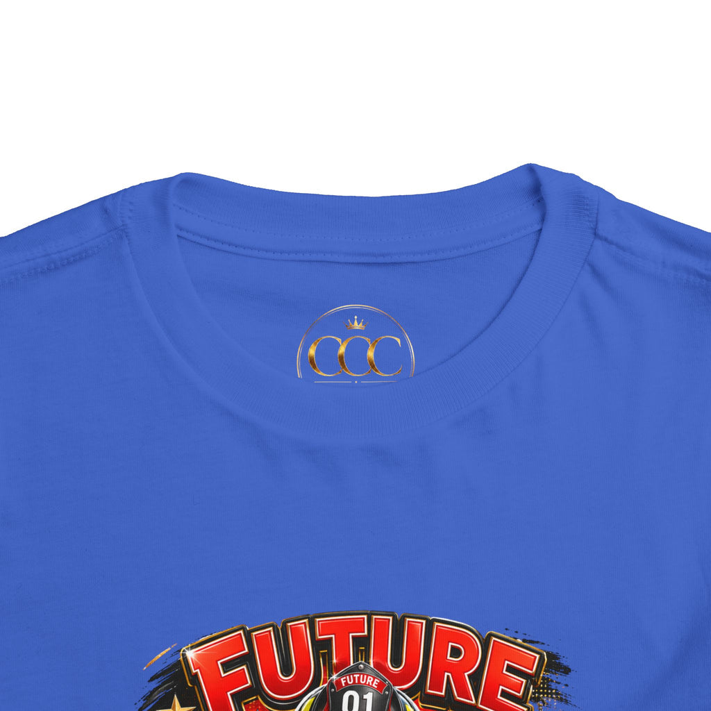 Future Firefighter Toddler Tee - Cute Firetruck Graphic Kids Shirt