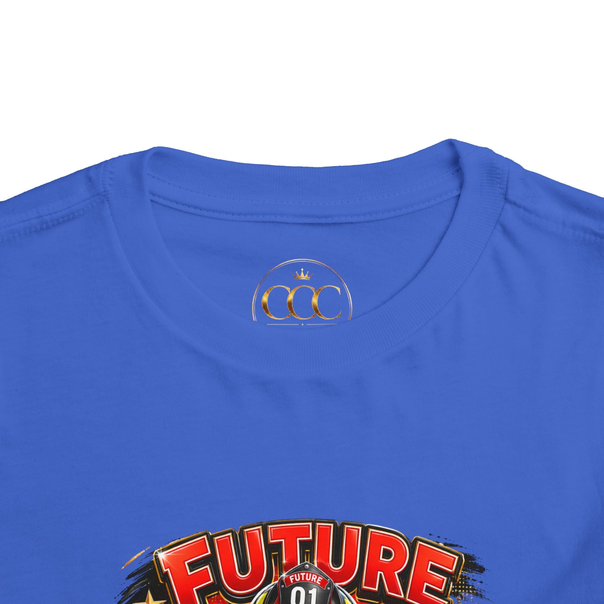 Future Firefighter Toddler Tee - Cute Firetruck Graphic Kids Shirt