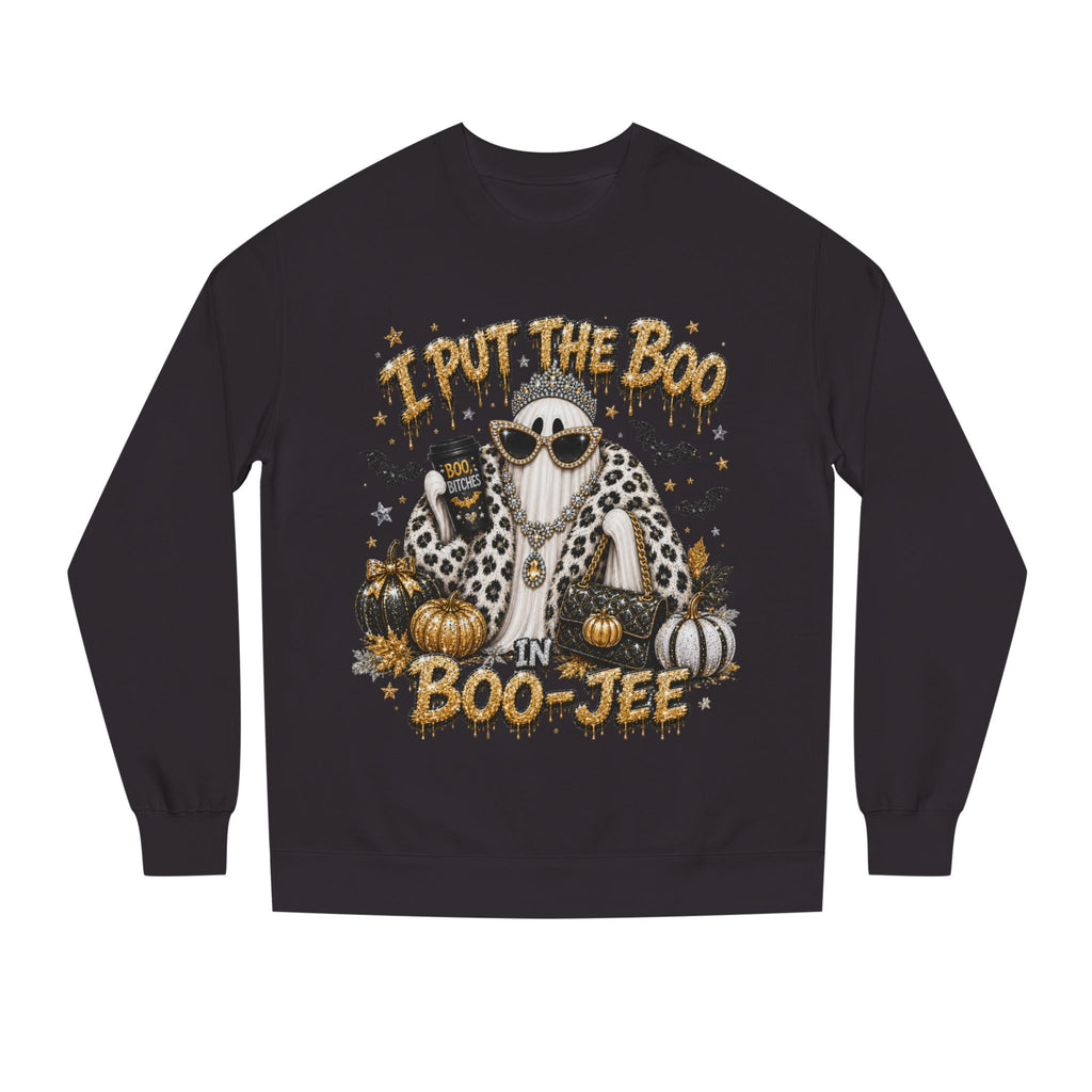 I Put the Boo in Boo-Jee Halloween Sweatshirt | Sassy Ghost Crewneck