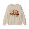 Fall Cozy Sweatshirt — "Just a Girl Who Loves Fall" Autumn Candle & Pumpkin Crewneck