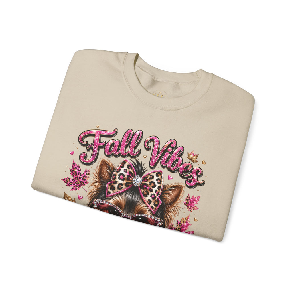 Fall Vibes Chihuahua Sweatshirt | Cute Dog Mom Fall Crewneck