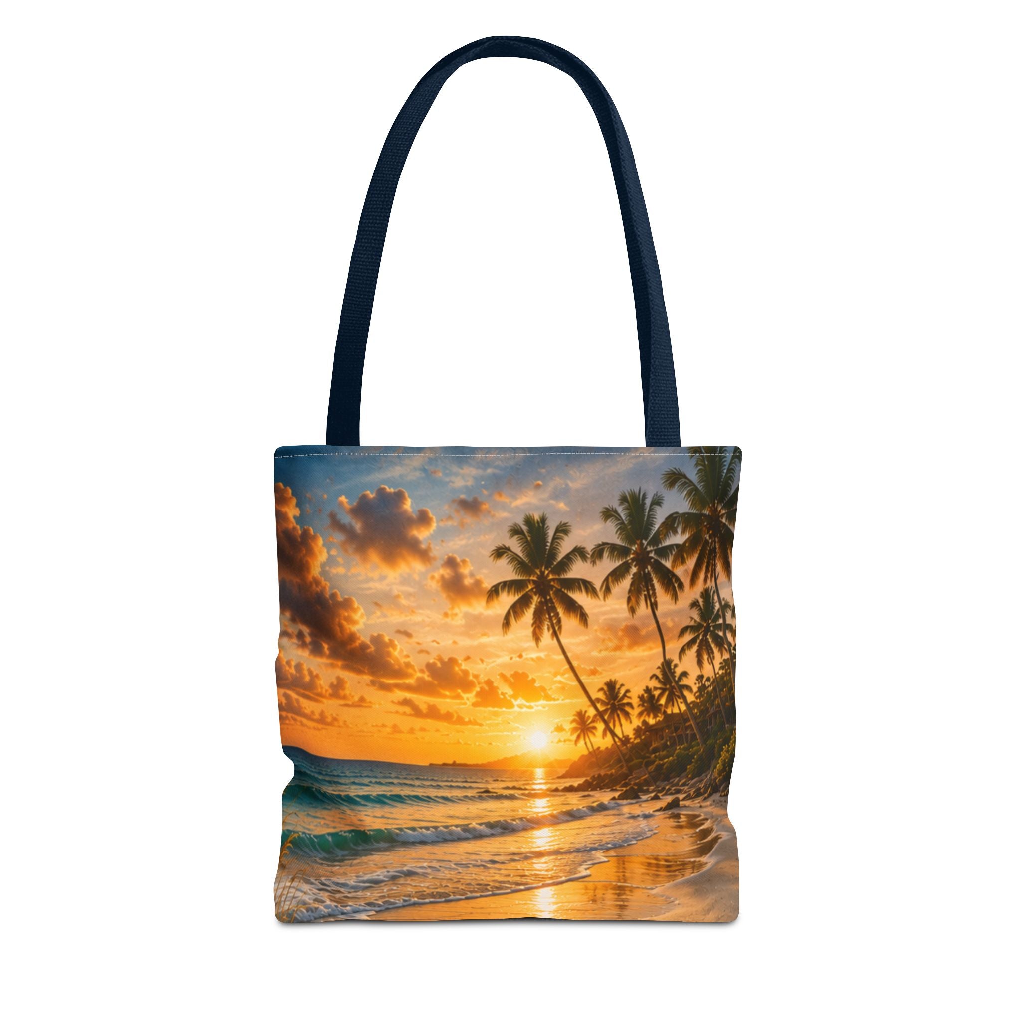 The Beach Is My Home Away From Home | AOP Tote Bag | Coastal Serenity Collection